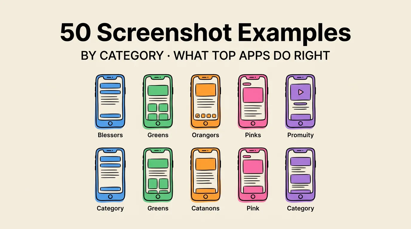 50 App Store Screenshot Examples by Category: What Top Apps Do Right