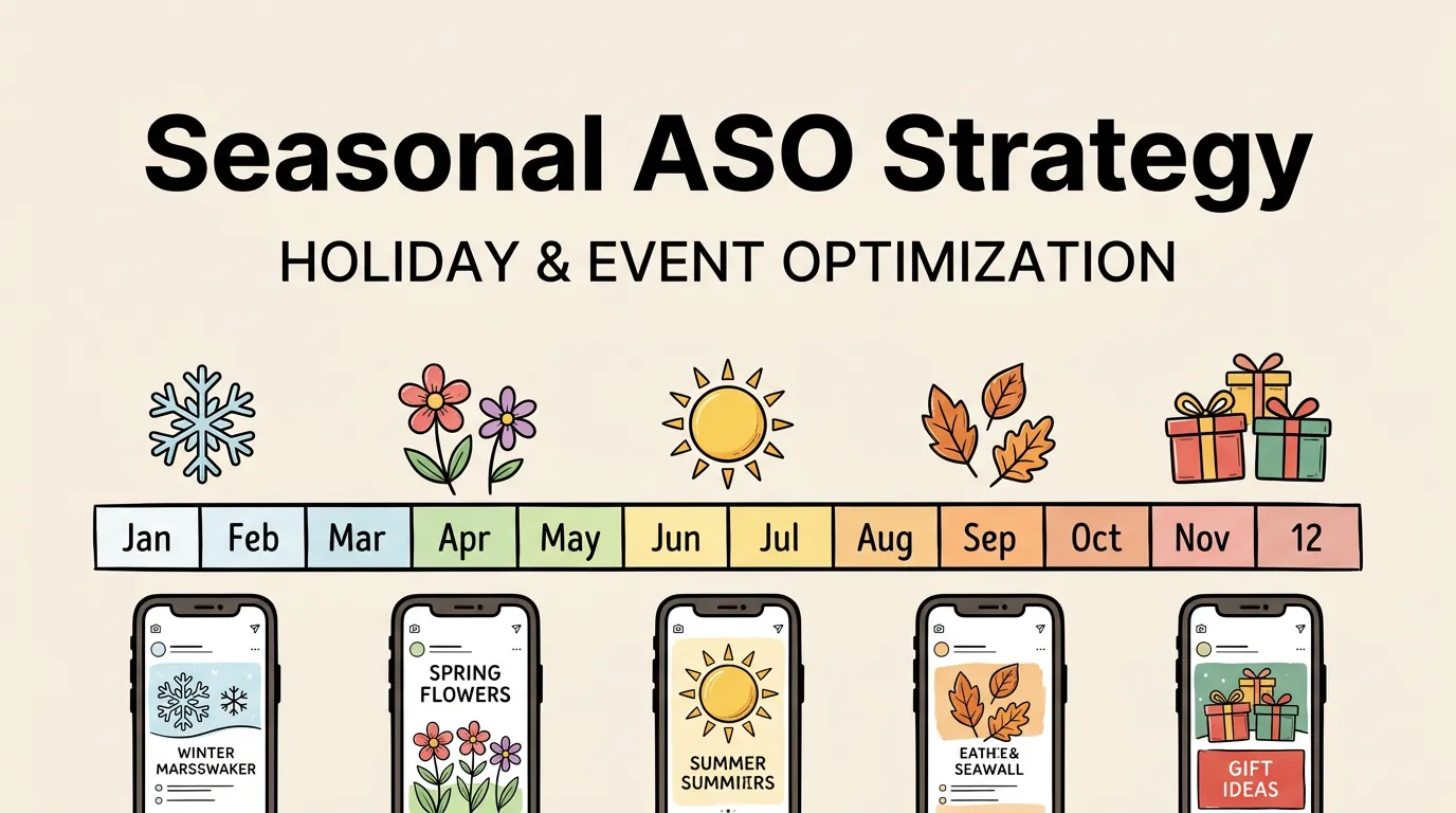 Seasonal ASO Strategy: Holiday and Event Optimization for Apps